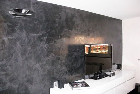 Венеціанська штукатурка в інтерєрі будинку