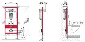 Навісний унітаз з інсталяцією: установка, вибір і ремонт (фото, відео) Навісний унітаз з інсталяцією: установка, вибір і ремонт (фото, відео)