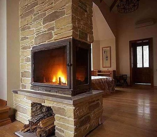 Закриті каміни з водяною сорочкою для будинку