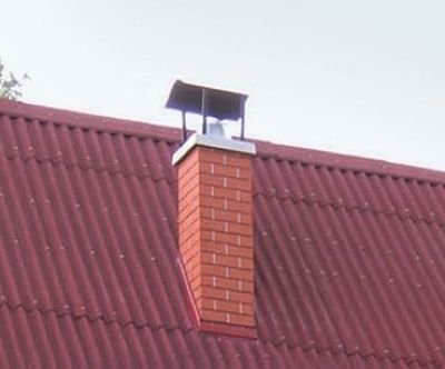 Висота димаря над покрівлею – якою повинні бути?