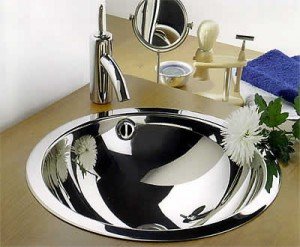 Раковина з металу: нержавіючої сталі, міді, нержавіючої сталі