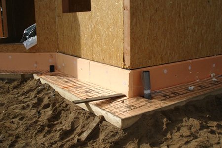 Утеплена вимощення навколо будинку: схема і пристрій