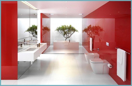 Натяжні стелі у ванній кімнаті: розбираємо плюси і мінуси