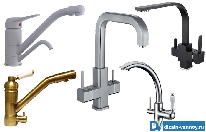 Змішувачі для ванної кімнати з душем   види і вибір кранів