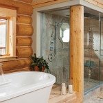Санвузол у деревяному будинку: як зробити душову кабіну