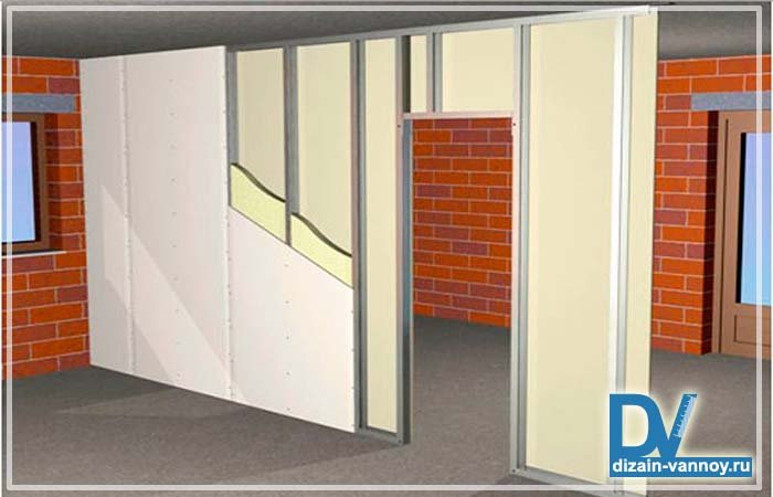 Перегородка для ванної кімнати   фото фальш стін, ширм та блоків