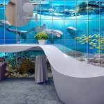 Кольорова плитка для ванної: фото зразків