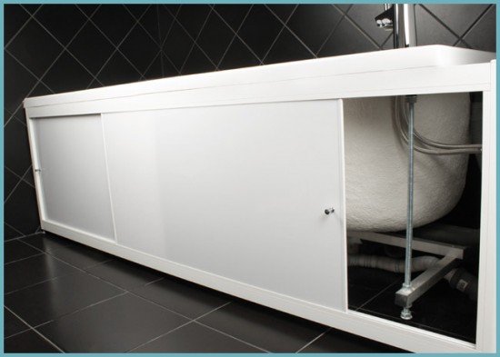 Розсувні екрани для ванни: розбираємося з варіантами і установкою