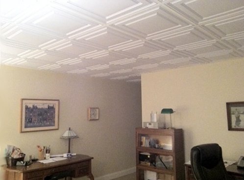 Дизайн та оздоблення стелі: гіпсокартон, шпалери, натяжні стелі
