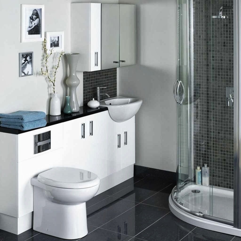 Сучасний дизайн ванної кімнати маленького розміру