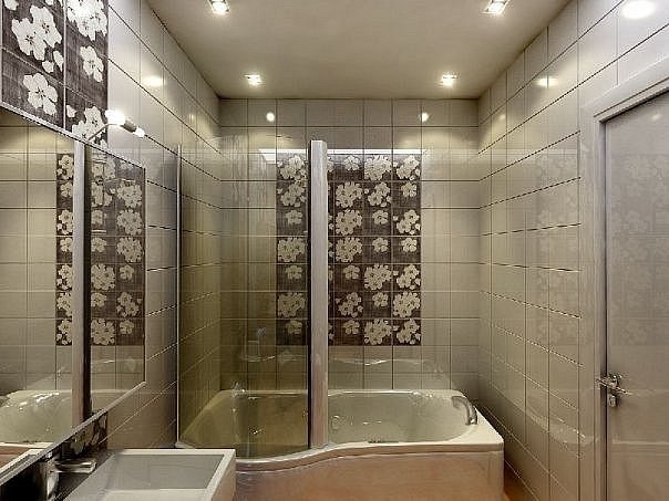 Сучасний дизайн ванної кімнати маленького розміру