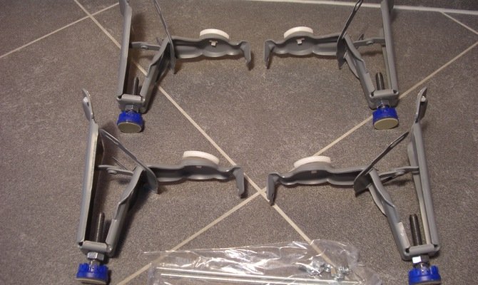 Ніжки для ванни, які є види, як вибрати і встановити