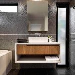 Плитка мозаїка для ванної кімнати: фото дизайну інтерєру