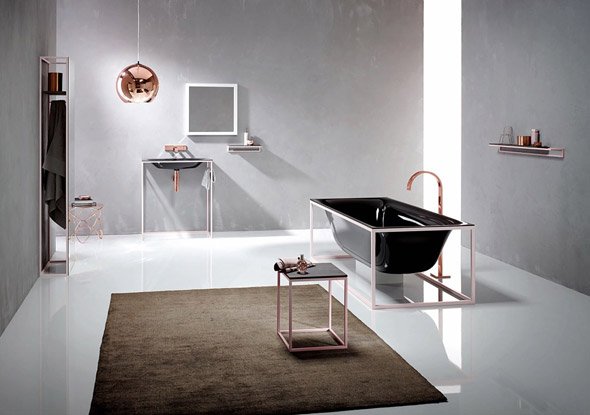 Сучасна ванна: модний мінімалізм як основний стиль в оформленні кімнати Сучасна ванна: модний мінімалізм як основний стиль в оформленні кімнати