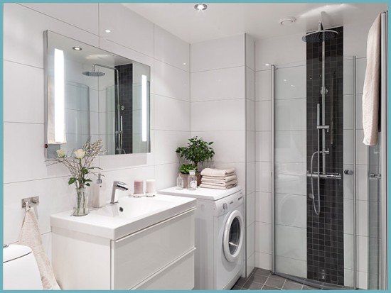 Скандинавський стиль: нордичний характер в інтерєрі ванної кімнати