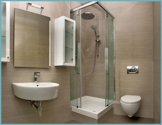 Маленька ванна кімната: дизайн інтерєру з душовою кабіною