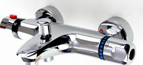 Змішувач з термостатом для ванни з душем, які є види