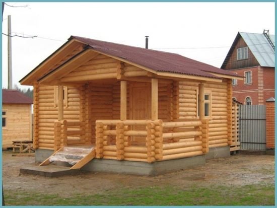 З чого побудувати справжню лазню своїми руками