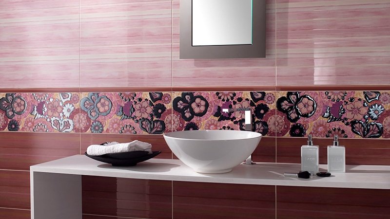 Як вибрати плитку для ванної та туалету: фото рада