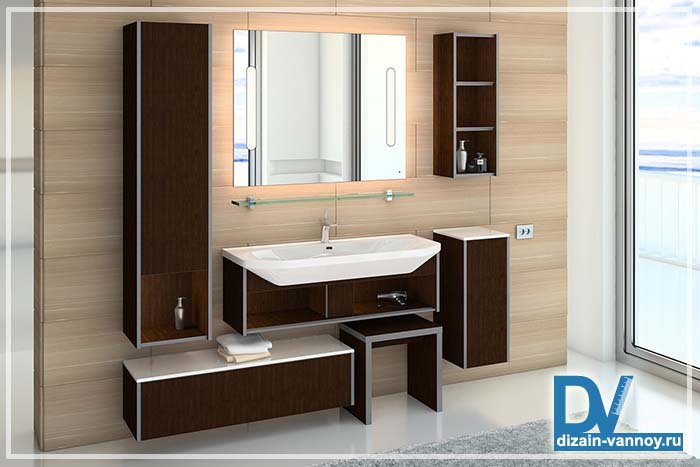 Підвісна меблі для ванної кімнати   варіанти, переваги і недоліки