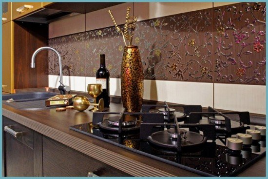 Вибираємо плитку на кухню: для укладання на підлогу і на фартух