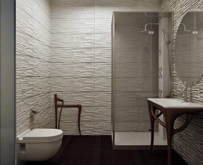 Дизайн плитки у ванній