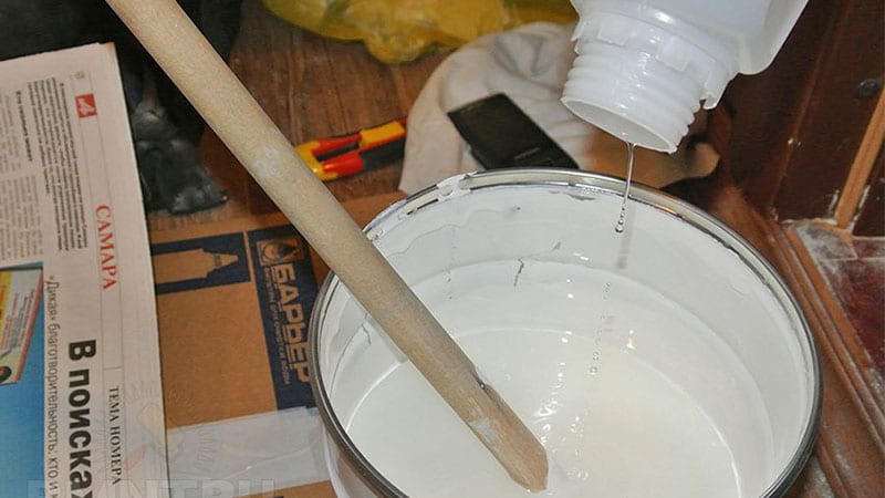 Емаль ванни: акрилова фарба