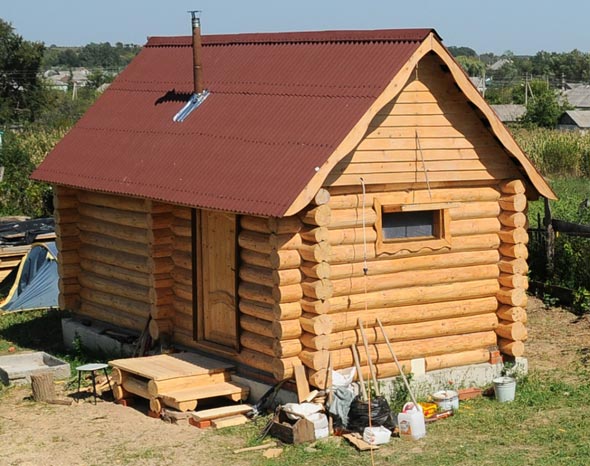 З чого побудувати справжню лазню своїми руками