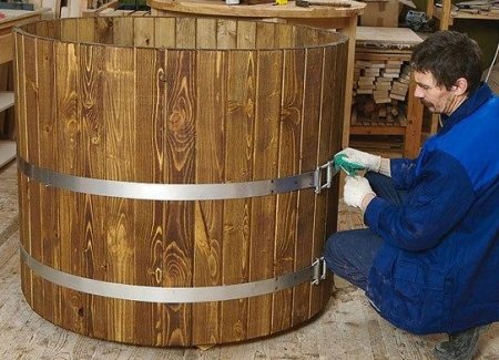 Робимо купіль для лазні своїми руками