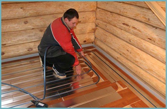 Теплий водяна підлога своїми руками