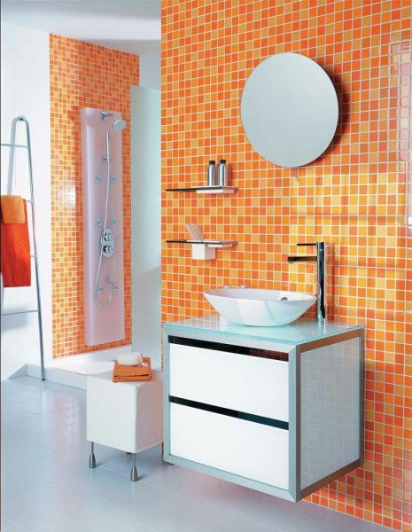 Розміри плитки для ванної кімнати — товщина і ширина виробу (фото, відео)