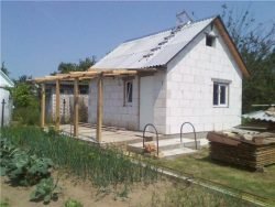 Лазня з газосилікатного будматеріалу. Плюси і мінуси блоків, покрокове зведення