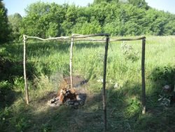 Похідна лазня з намету і поліетилену: робимо своїми руками Похідна лазня з намету і поліетилену: робимо своїми руками