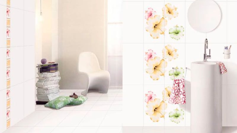 Китайська плитка для ванної кімнати: колекція фото