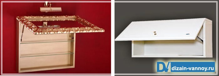 Встановлюємо настінний шафа навісний в ванну кімнату