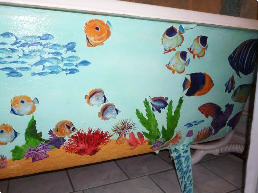 Декупаж на кахельної плитці, створюємо самі