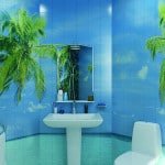 Фотоплитка для ванної кімнати: особливості обробки Фотоплитка для ванної кімнати: особливості обробки