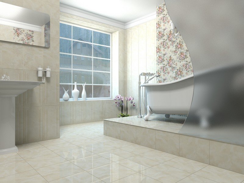 Варіанти розкладки плитки у ванній, фото розташування і способи Варіанти розкладки плитки у ванній, фото розташування і способи