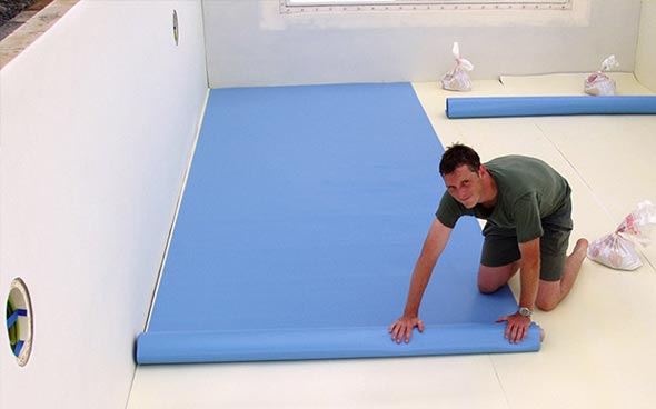 Плівка для басейну: правильний вибір і установка Плівка для басейну: правильний вибір і установка