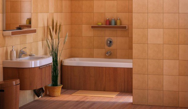 Розміри плитки для ванної кімнати — товщина і ширина виробу (фото, відео)