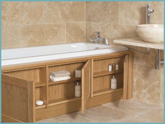 Як і чим закрити простір під ванною