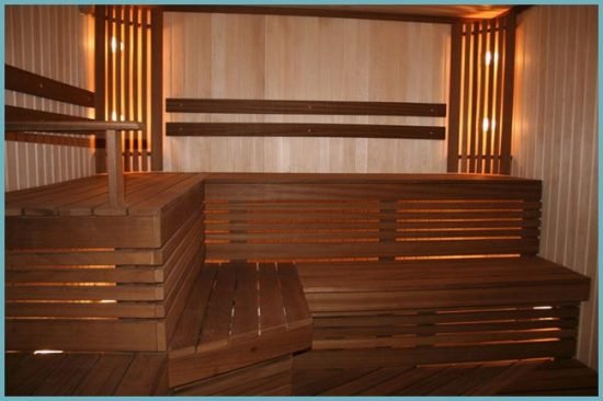 Якісний полиць в лазні. Як зробити своїми руками?