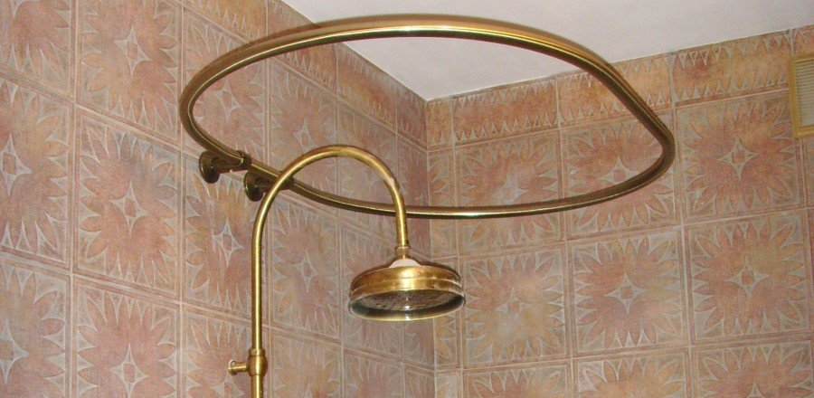 Штанга для душу ванної, правила вибору