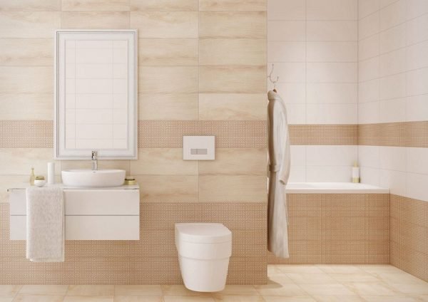 Плитка під дерево у ванну кімнату — дизайн і оформлення (відео, фото)