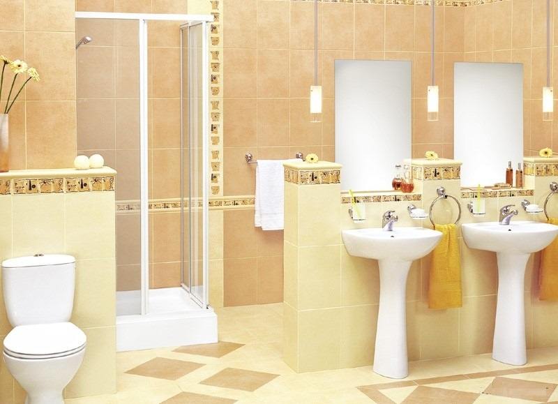 Дизайн плитки у ванній