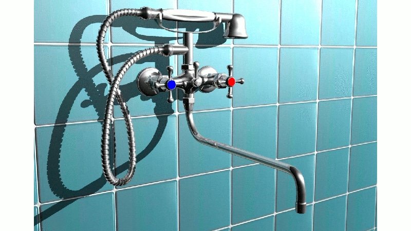 Змішувачі для ванни з душем: як правильно вибрати