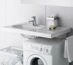 Раковина над пральною машиною: рекомендації по вибору і установці своїми руками Раковина над пральною машиною: рекомендації по вибору і установці своїми руками