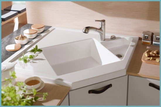 Кутова мийка для кухні: нюанси вибору