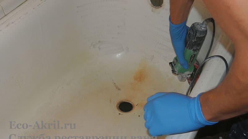 Відновлення ванн: ремонт емаль чавунної ванни в домашніх умовах