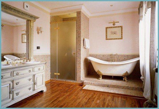 Якою має бути ванна кімната в англійському стилі: оформлюємо дизайн інтерєру правильно